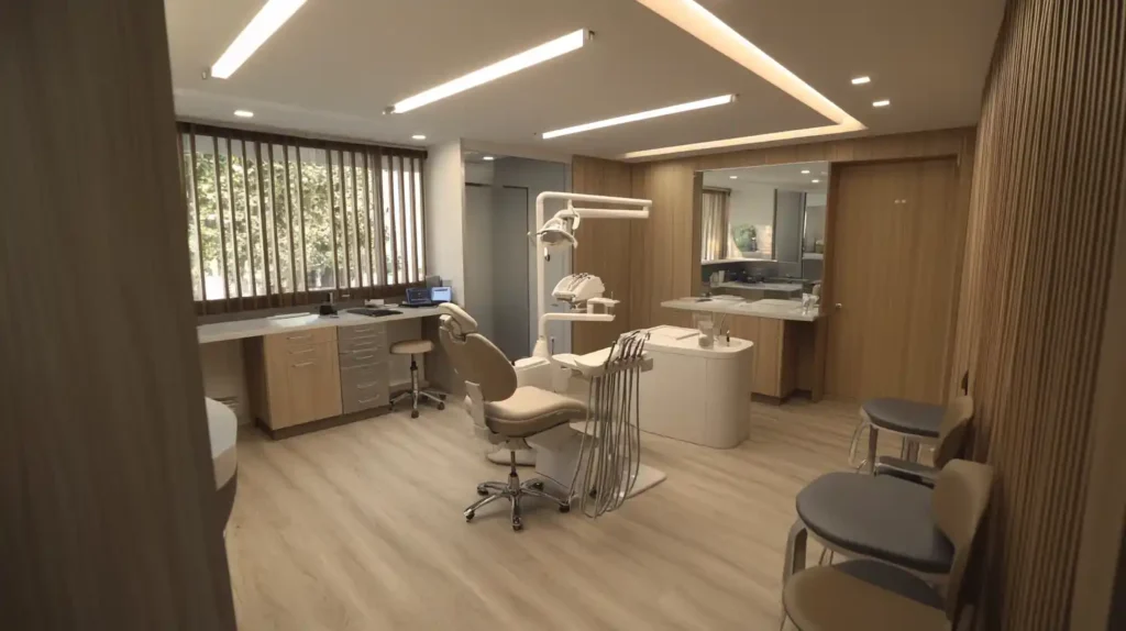 planos de una clínica dental