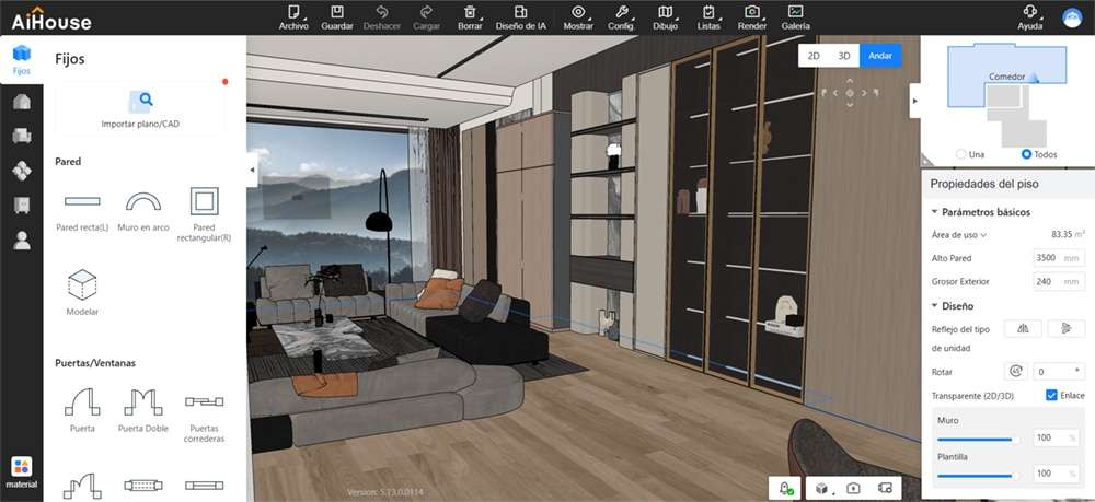 Del plano al render