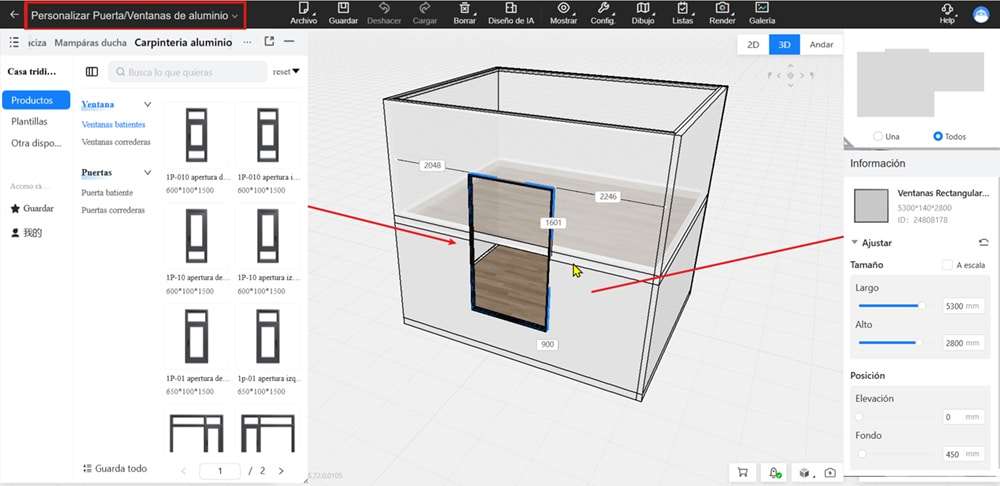 puertas y ventanas de aluminio